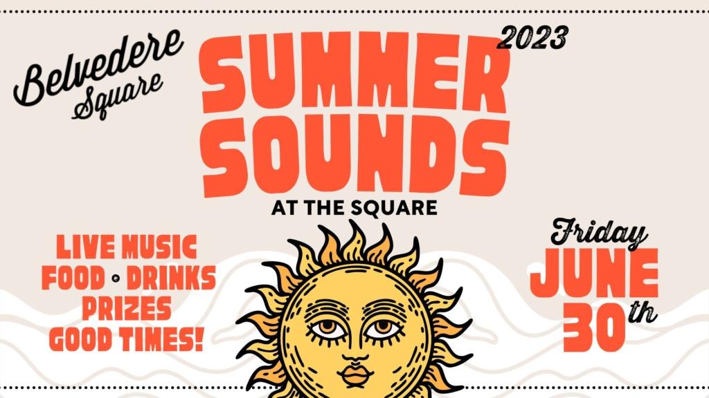 Poster for Summer Sounds concert series