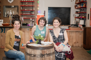 Professional Doulas of Doulas of Baltimore smile at the 10th Birthday Celebration.