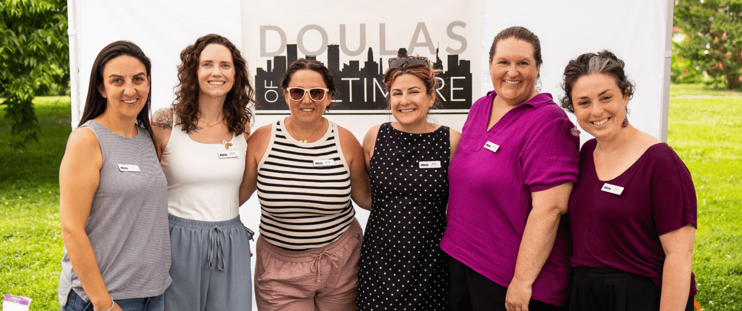 Doulas in Baltimore, attending the Baltimore Birth Festival