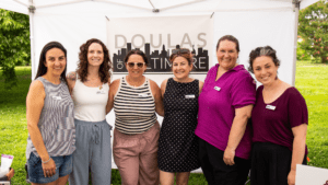 Doulas in Baltimore, attending the Baltimore Birth Festival