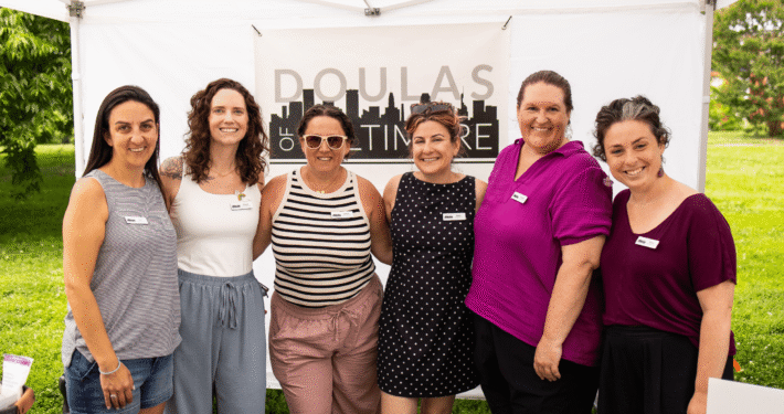 Doulas in Baltimore, attending the Baltimore Birth Festival